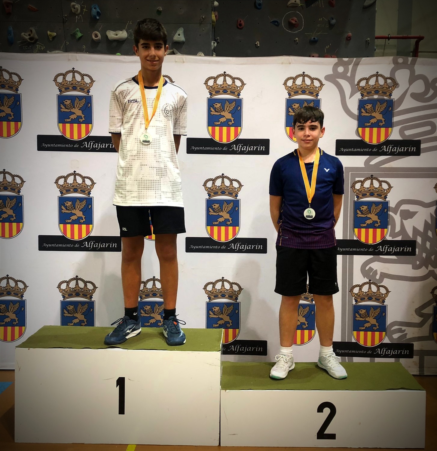 Aluvión de medallas en Alfajarín y San Sebastián